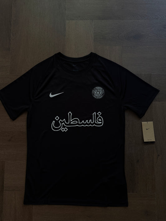 Free Palestine Trikot – Schwarz