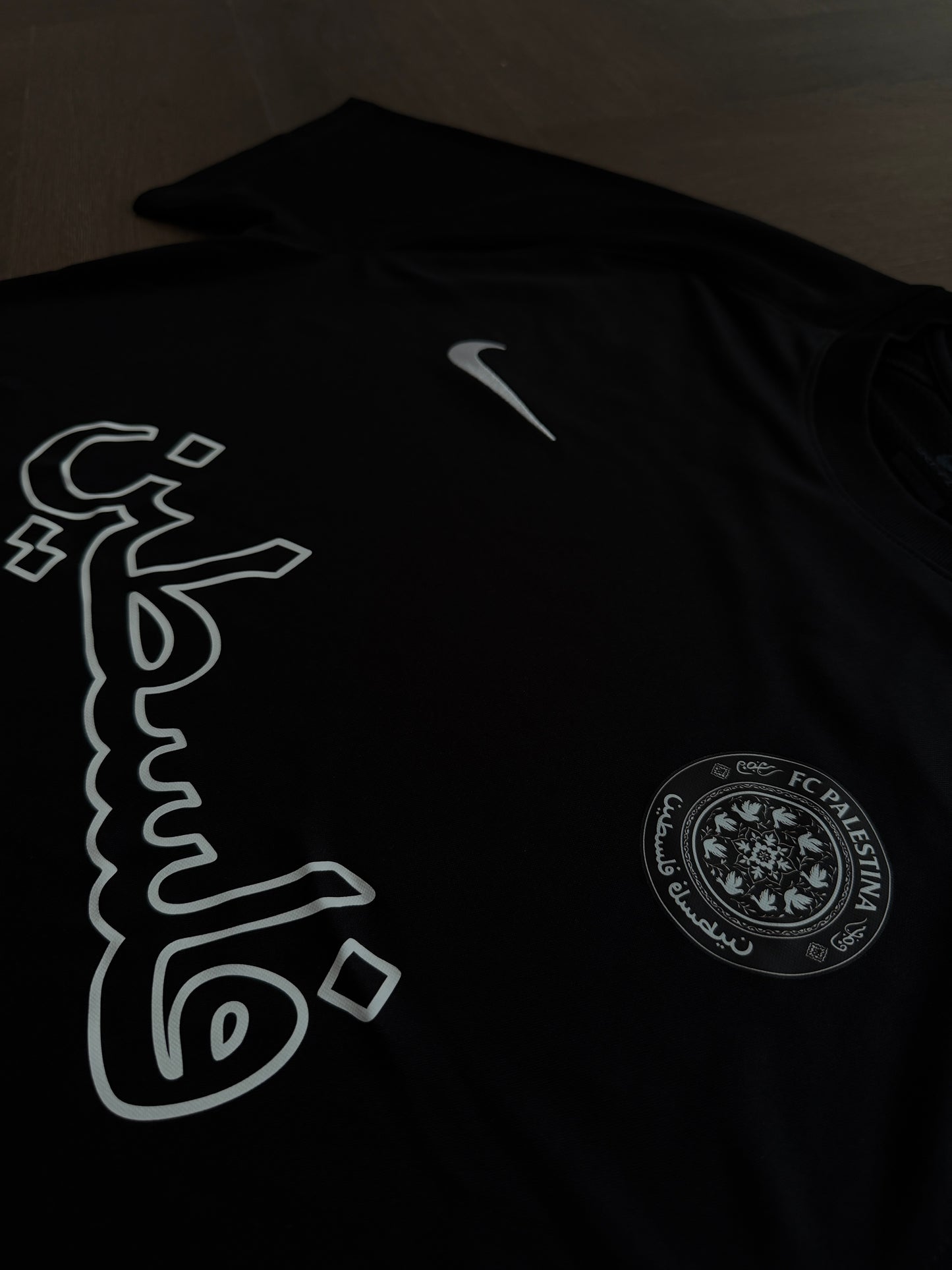 Free Palestine Trikot – Schwarz