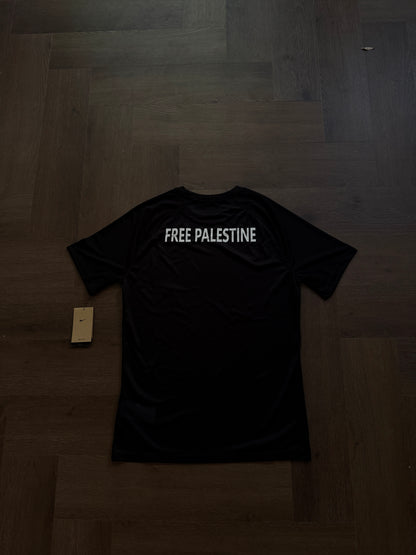 Free Palestine Trikot – Schwarz