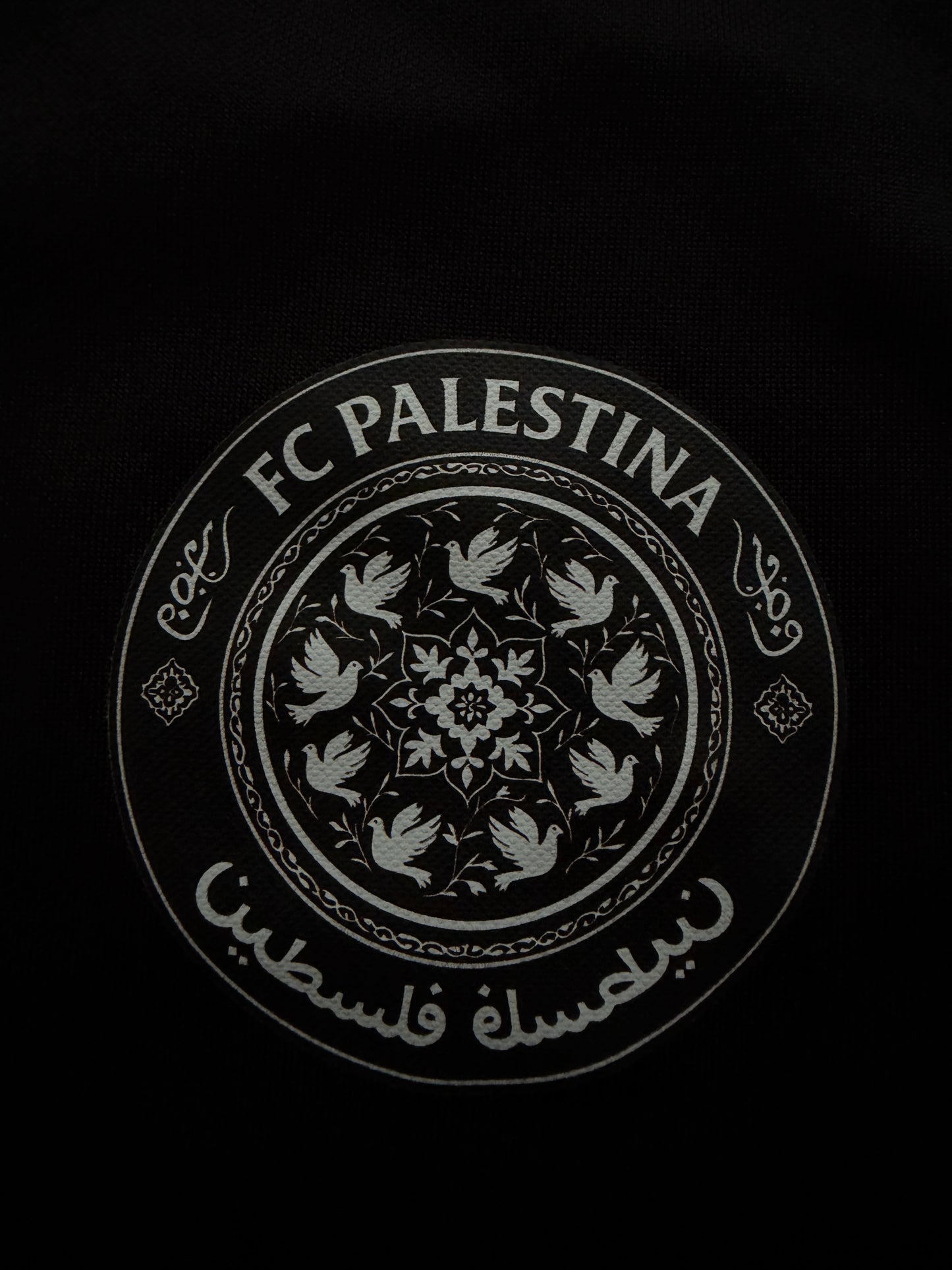 Free Palestine Trikot – Schwarz