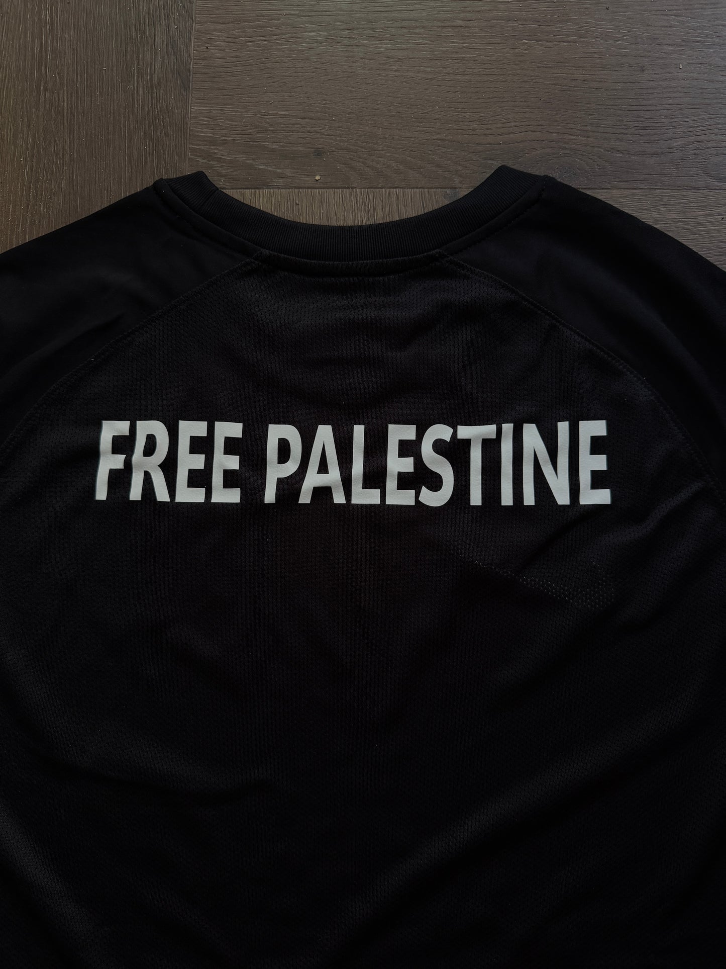 Free Palestine Trikot – Schwarz