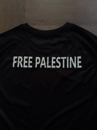 Free Palestine Trikot – Schwarz
